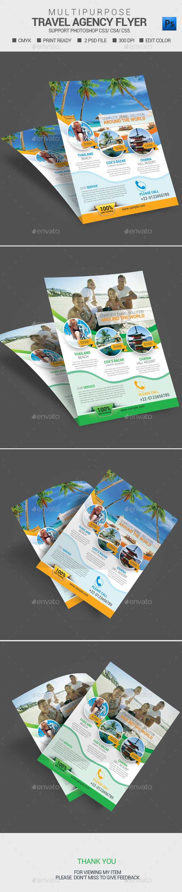 Travel Flyer - Commerce Flyers