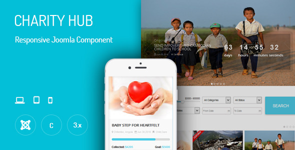 Charity Hub - Joomla Donation Extension - CodeCanyon Item for Sale