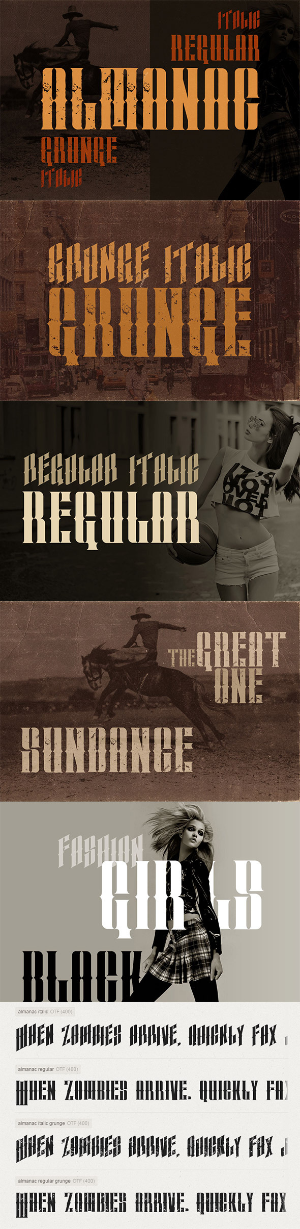Almanac Font Almanac Font