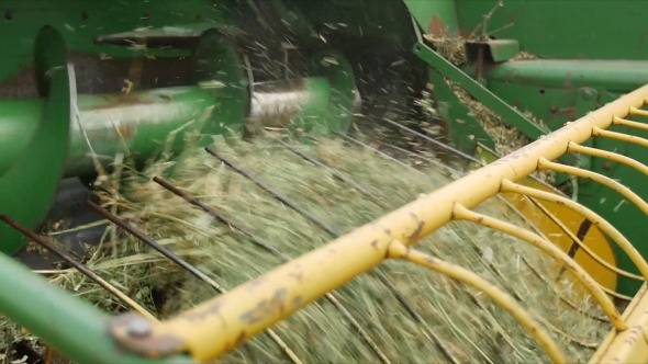 Tractor Technology Harvesting Alfalfa 3