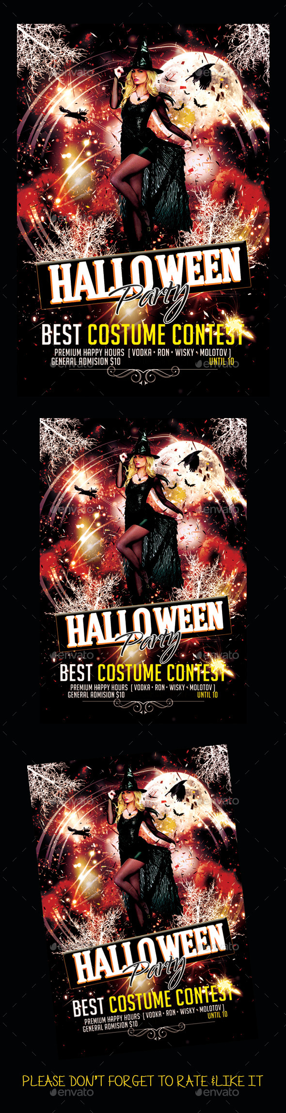 Halloween Party Flyer - Flyers Print Templates