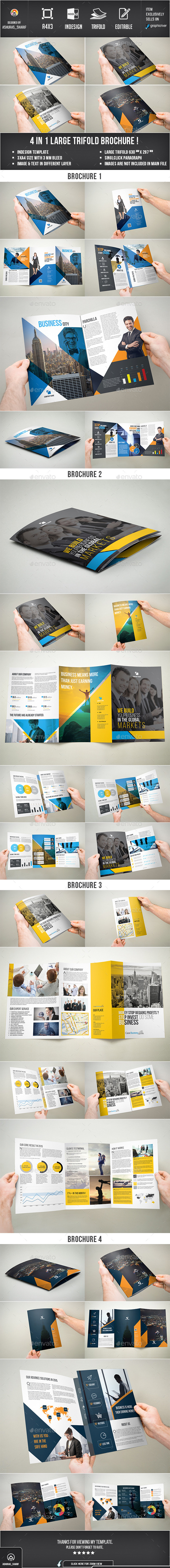 3xA4 Brochure Bundle - Corporate Brochures