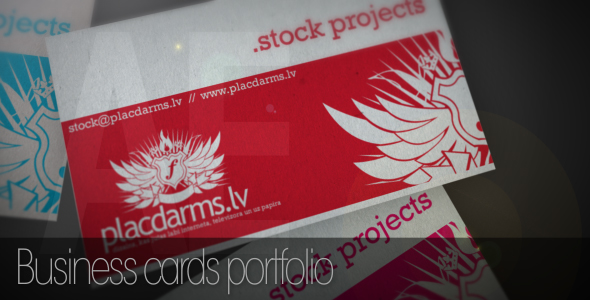 Business cards mock-up - VideoHive 63932