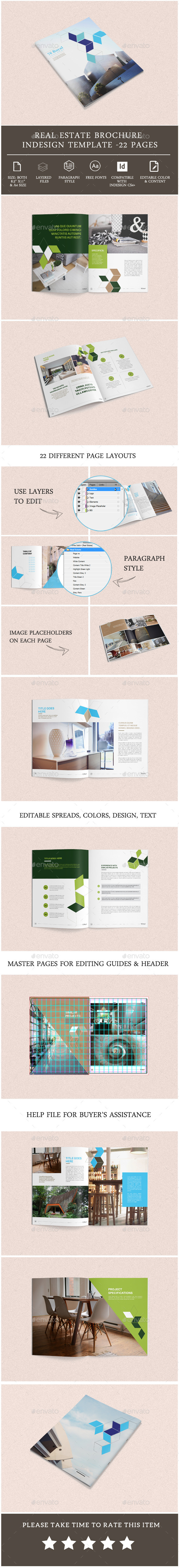 Real Estate Brochure Template - Corporate Brochures