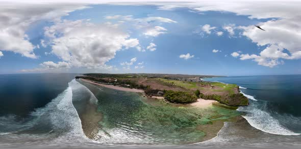 Seascape with Beach Vr360 alt