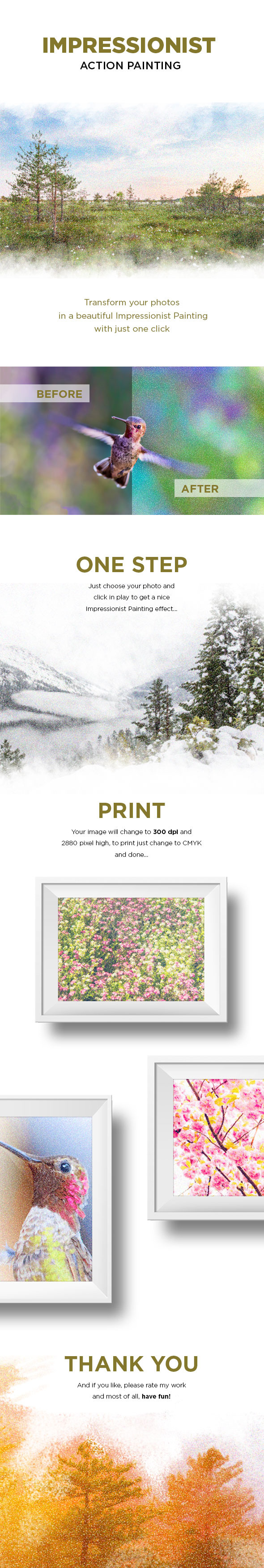 Impressionist Action Painting Impressionist Action Painting