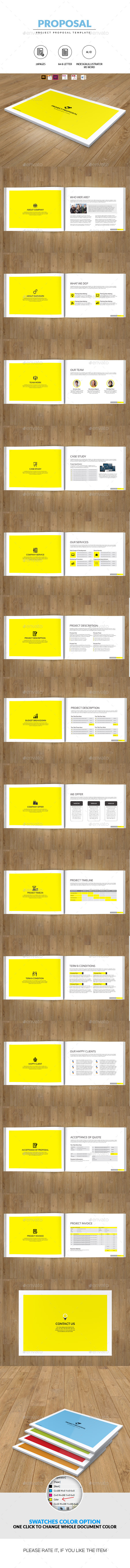 Company Proposal Template - Proposals & Invoices Stationery