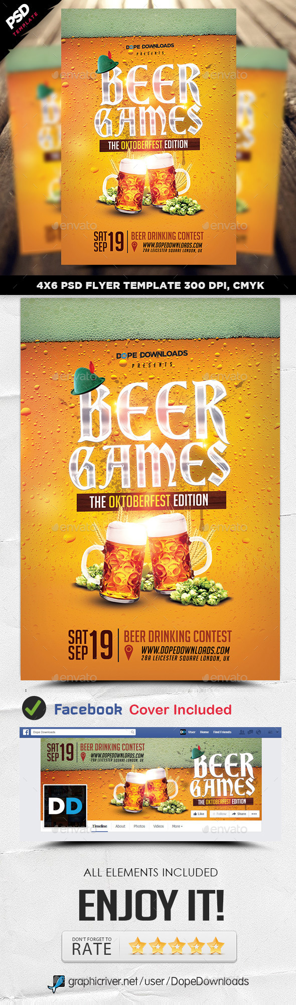 Beer Games Oktoberfest Edition Flyer Beer Games Oktoberfest Edition Flyer