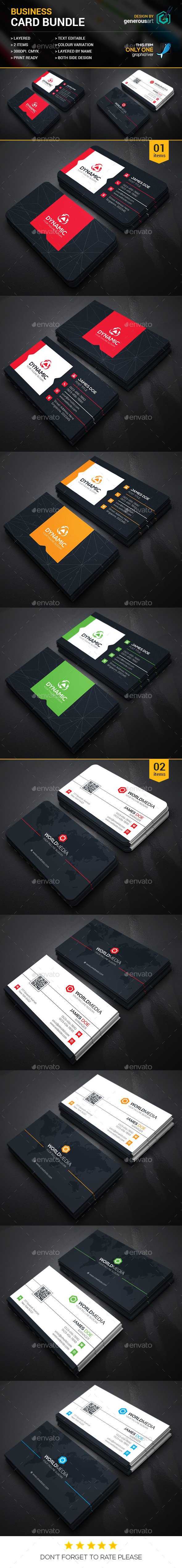 Business Card Bundle 2 in 1 Vol 13 Business Card Bundle 2 in 1 Vol 13