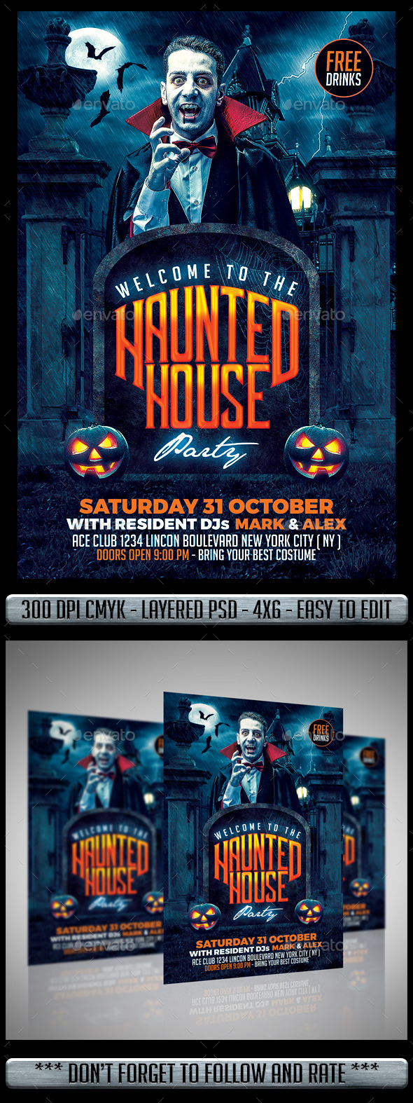 Halloween Flyer - Events Flyers