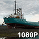 Clouds Roll over Ship Run Aground - VideoHive Item for Sale