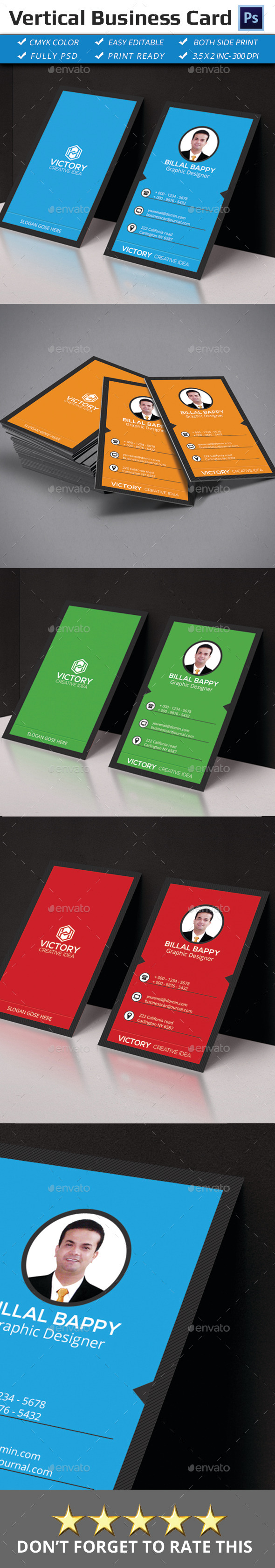 Vertical Business Card Vertical Business Card