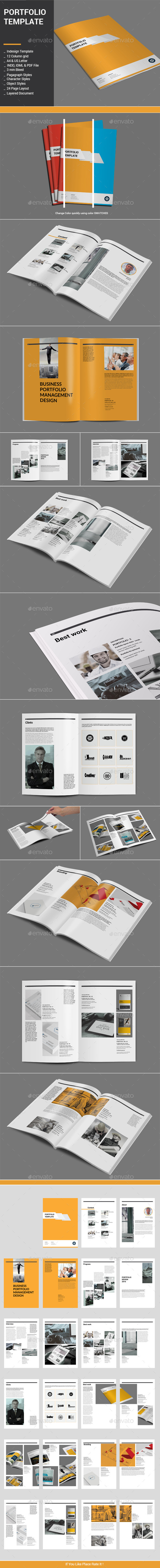 Portfolio Template - Portfolio Brochures