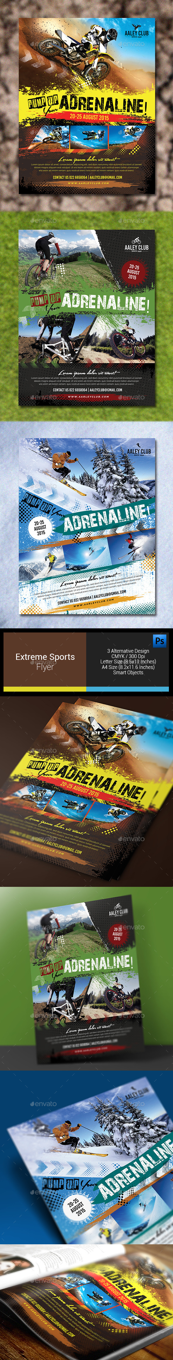 Extreme Sports Flyer / Magazine Ad - Sports Events