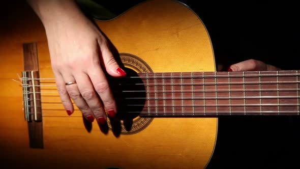 Woman Playing Guitar 2
