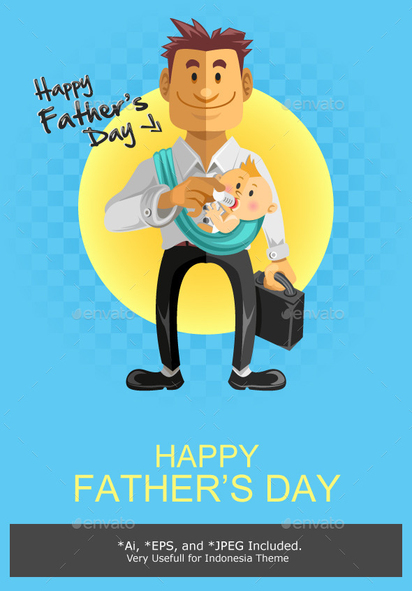 Happy Fathers Day - Seasons/Holidays Conceptual