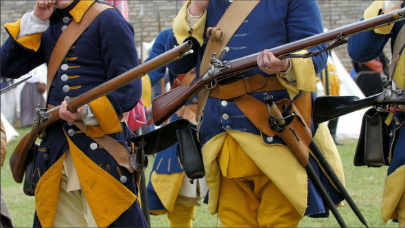 Five Guards are Getting Prepared for the Firing