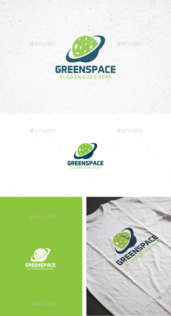 Green Planet Logo - Nature Logo Templates