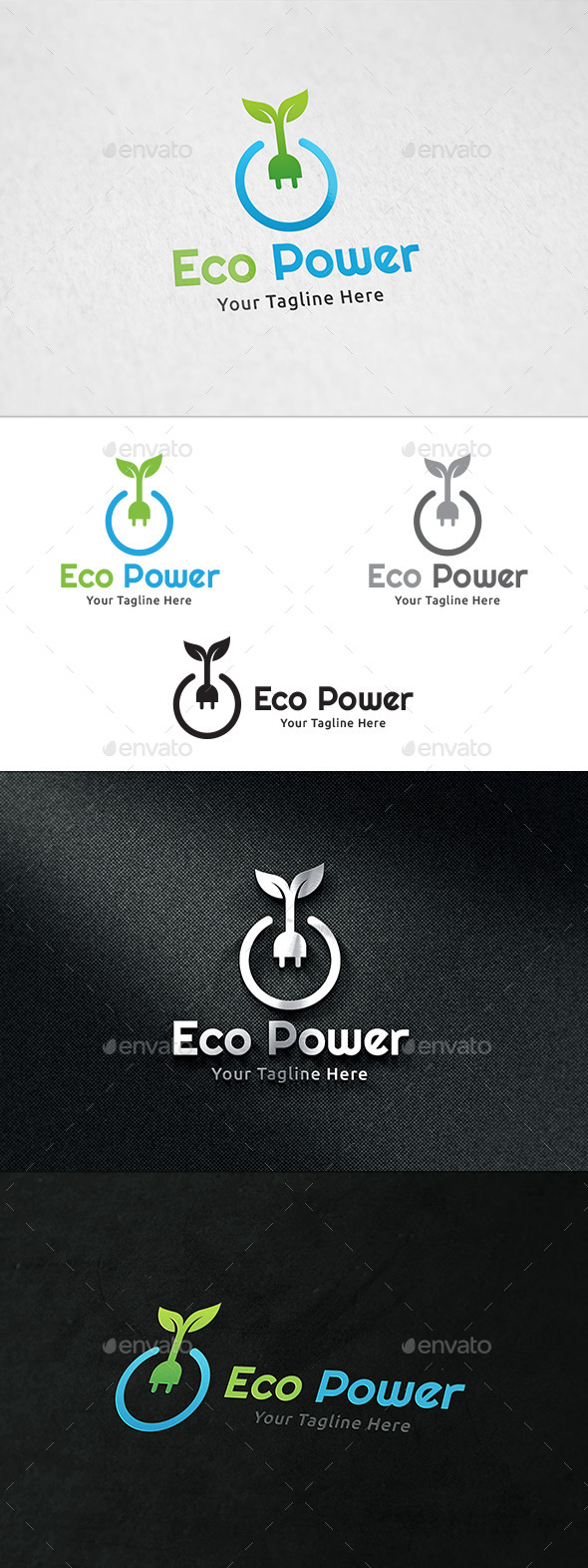 Eco Power Logo Eco Power Logo