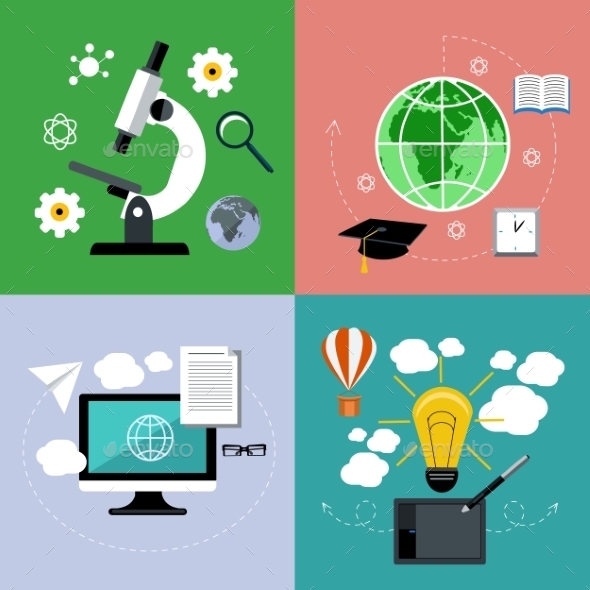 Online Education - Conceptual Vectors