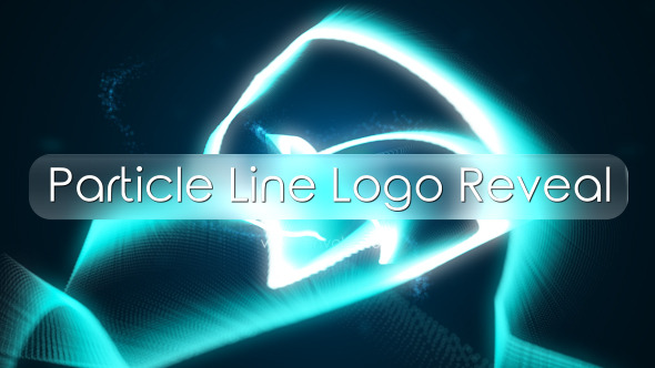 Particle Line Logo Reveal