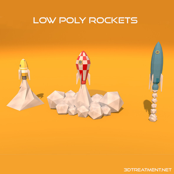 3 Low Poly - 3Docean 12823359