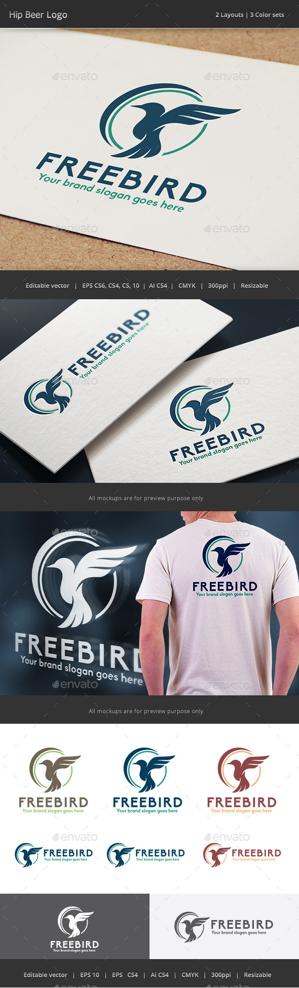 Free Fly Bird Logo Free Fly Bird Logo