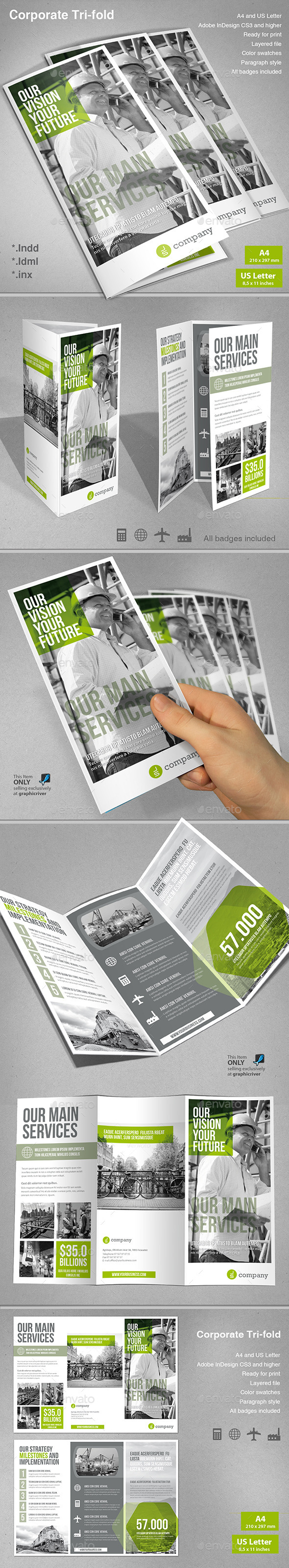 Corporate Tri-fold - Corporate Brochures