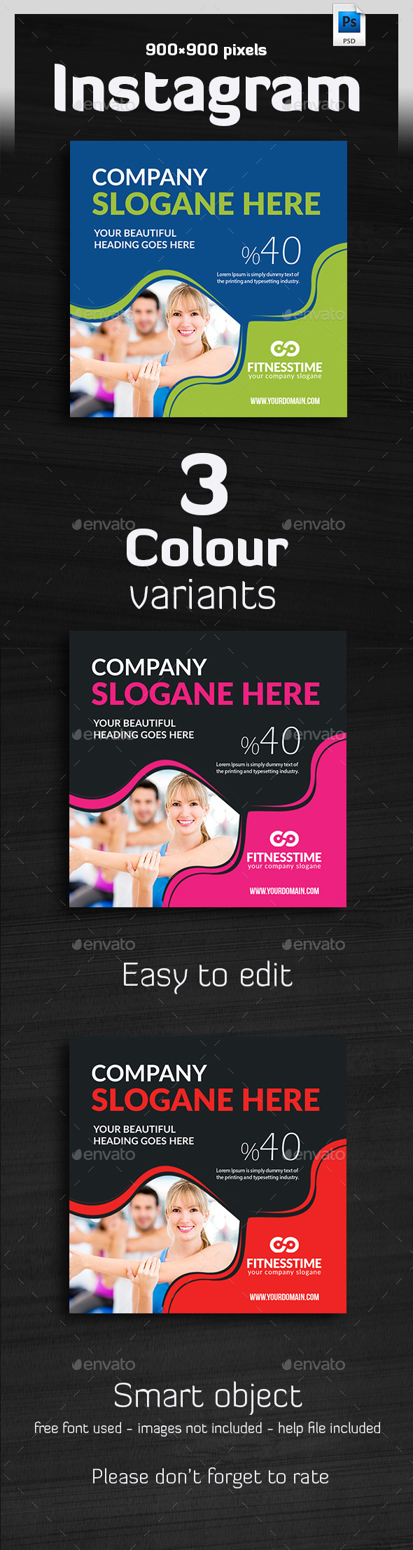 Ultimate Instagram Template - Miscellaneous Social Media