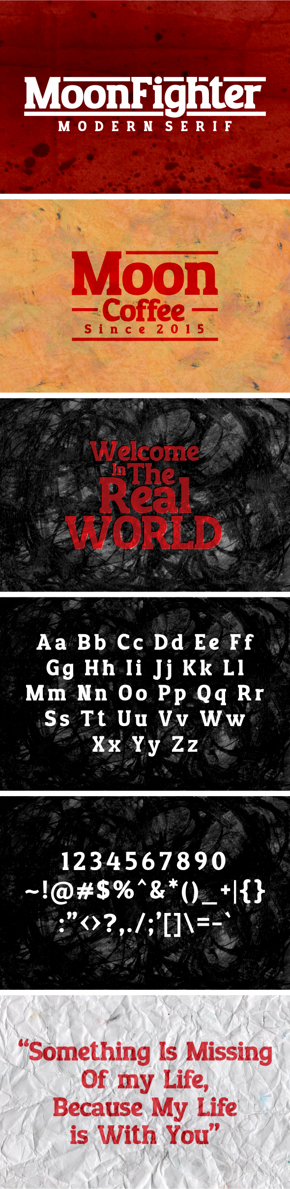 Moon Figther - Serif Fonts
