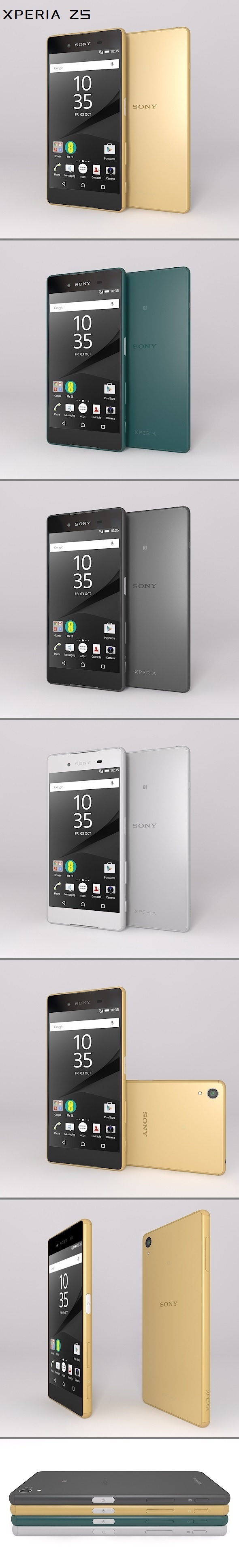 Sony Xperia Z5 - 3Docean 12833041