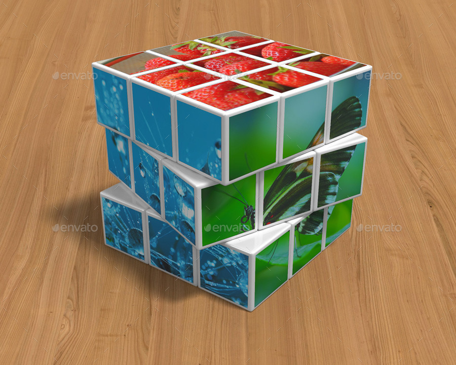 Download Rubik S Cube Mock Up By Maxtecb Graphicriver