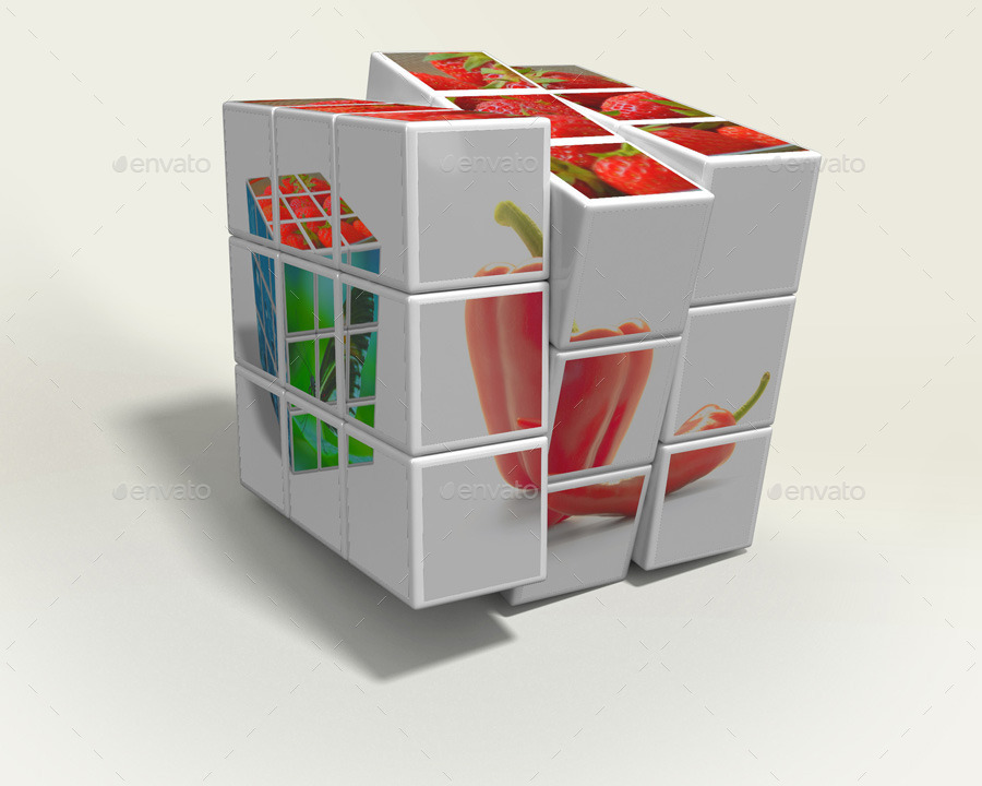 Download Rubik S Cube Mock Up By Maxtecb Graphicriver