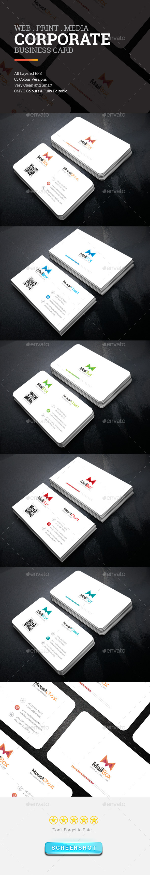 MailBox Corporate Business Card MailBox Corporate Business Card