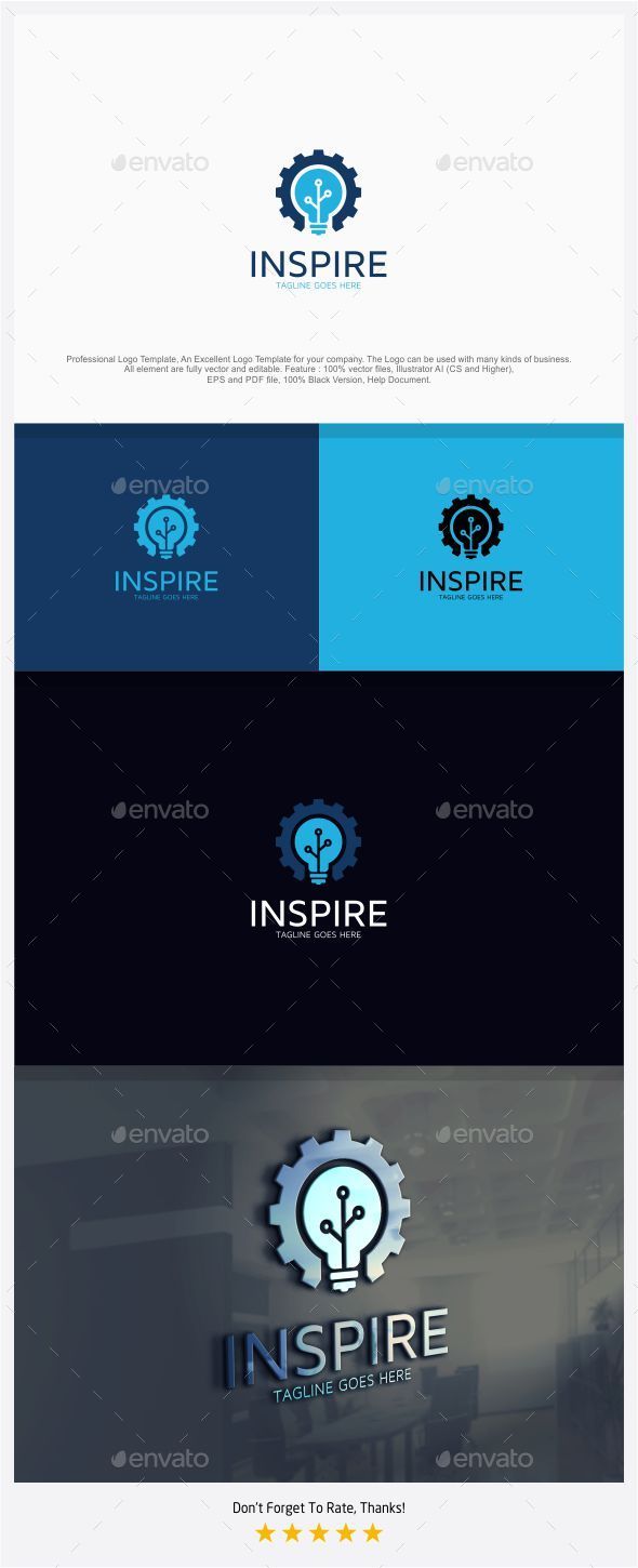 Mechanic Idea / Inspire Logo - Symbols Logo Templates