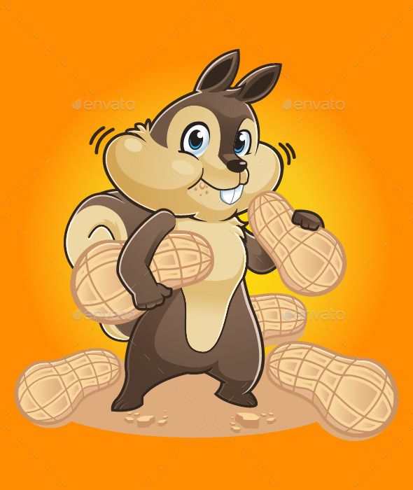 Squirrel Character Squirrel Character