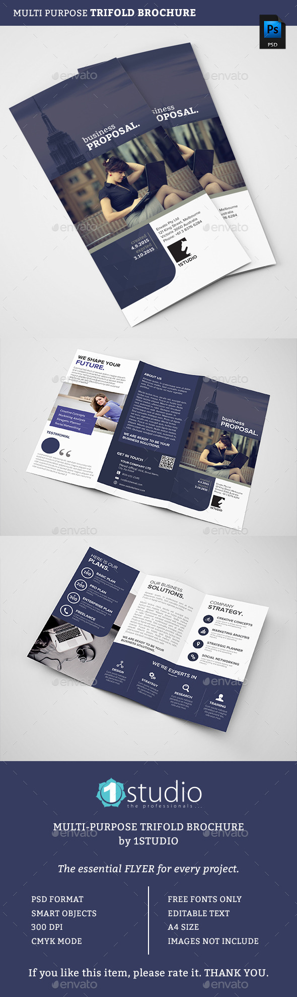 Trifold Brochure - Corporate Flyers