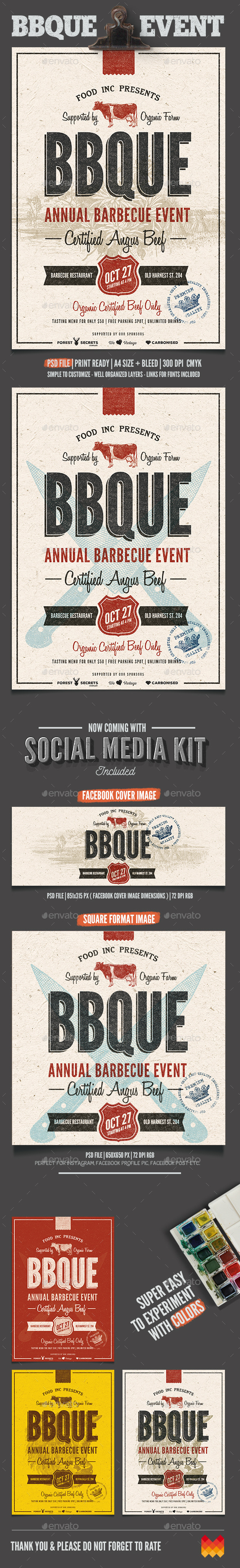 bbq event flyer poster by moodboy graphicriver dasa babrbecue event flyer