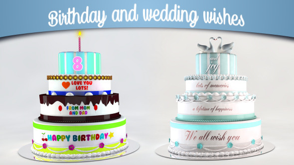 Birthday and Wedding Wishes Openers template preview
