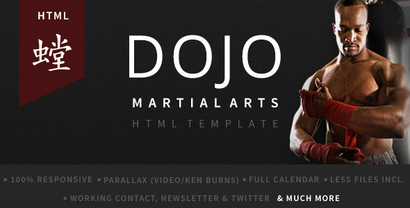 Dojo Martial Arts - ThemeForest 12839291