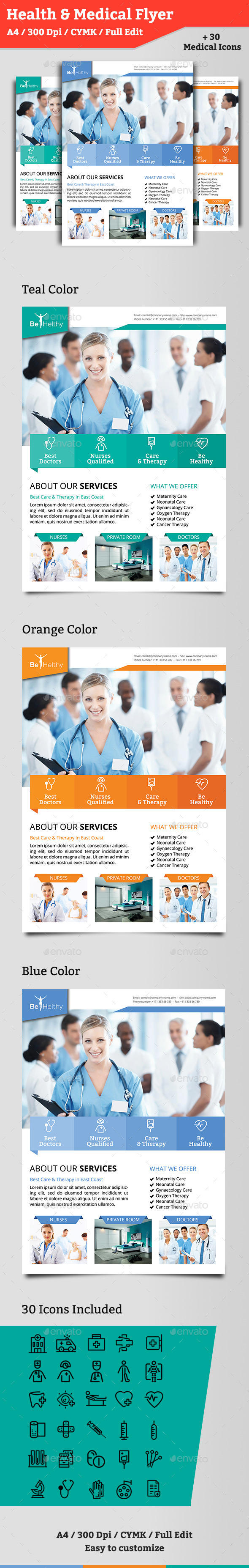 Health Flyer - Corporate Flyers