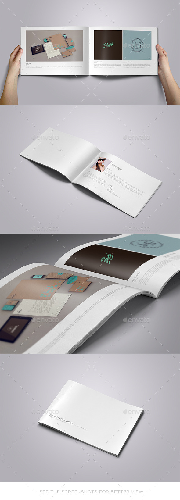 Simply Portfolio Template Vol. 01 - Portfolio Brochures