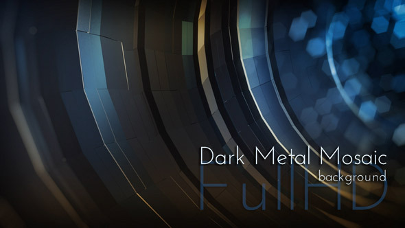 Dark Metal Mosaic Surface Dark Metal Mosaic Surface