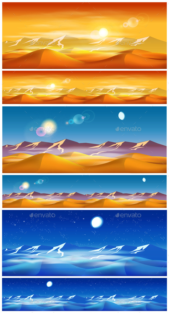 Desert Set - Landscapes Nature