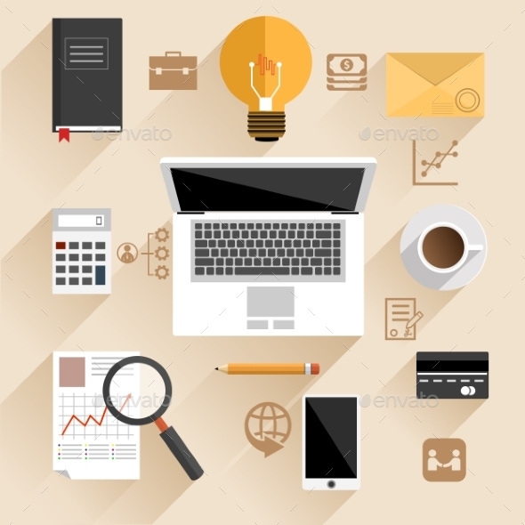 Businessman Worcplace - Concepts Business