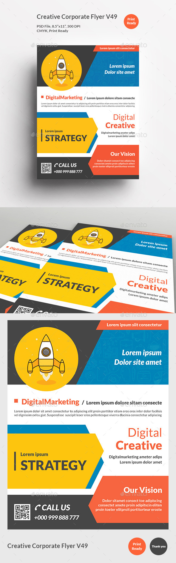 Creative Corporate Flyer V49 - Corporate Flyers