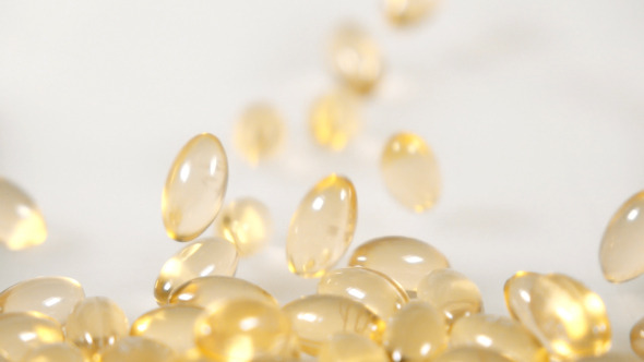 Pill Capsules Falling alt