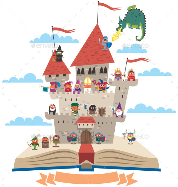 Fairy Tale Book - Conceptual Vectors