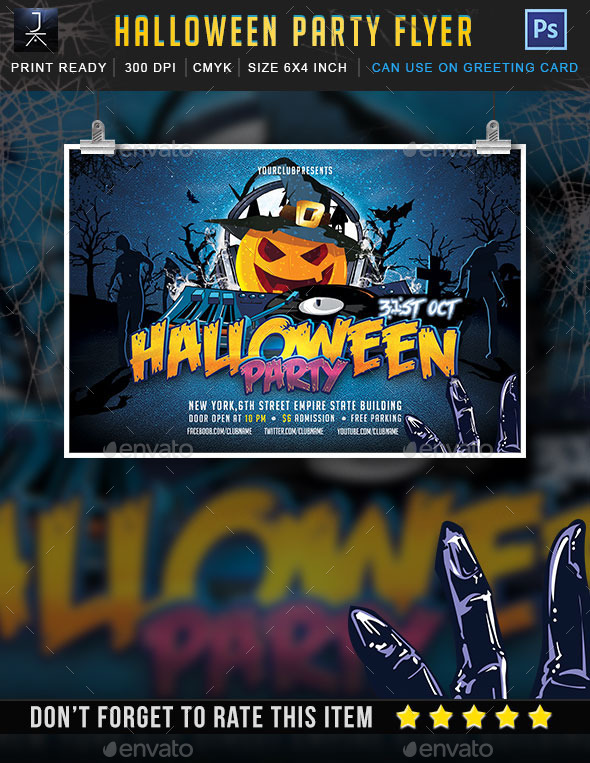 Halloween Party - Print Templates