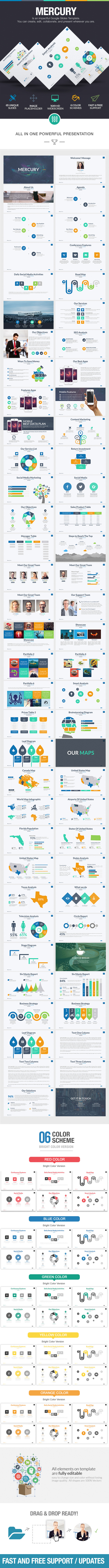 Mercury - Google Slides Template Mercury - Google Slides Template